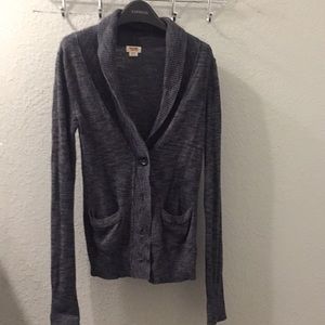 Mossimo dark grey cardigan